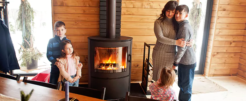 Morso Cast Iron Fireplace Insert Installation in Bartow, Florida