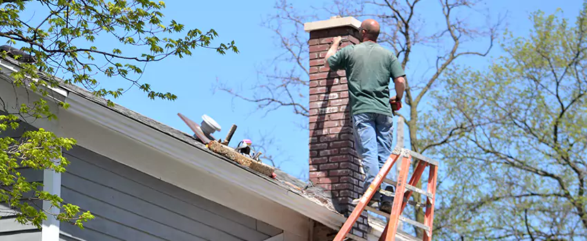 Vinyl and PVC Chimney Flashing Installation in Bartow, FL