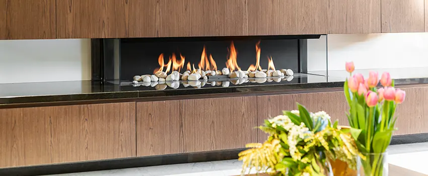 Double-height Fireplace Design Refurbishment in Bartow, Florida