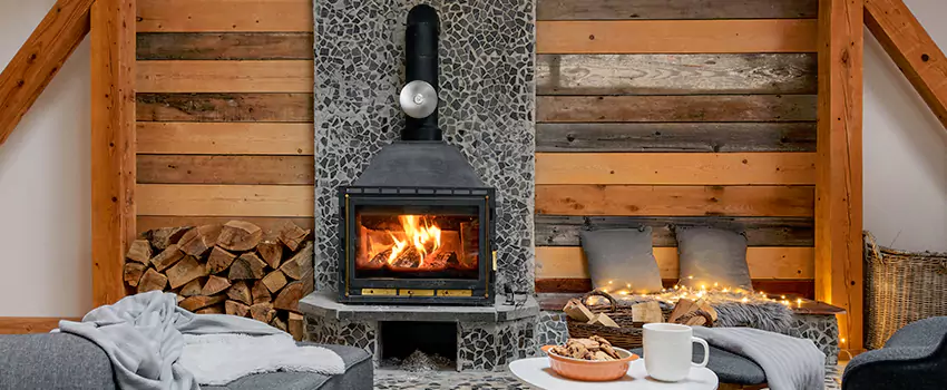 Thelin Hearth Products Direct Vent Gas Stove Fireplace Inspection in Bartow, Florida